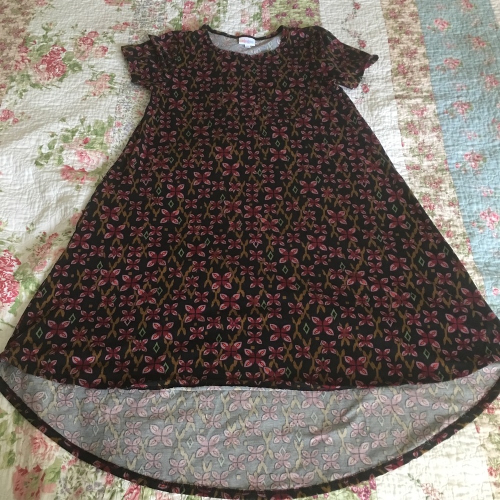 LuLaRoe XS Carly Dress - EUC