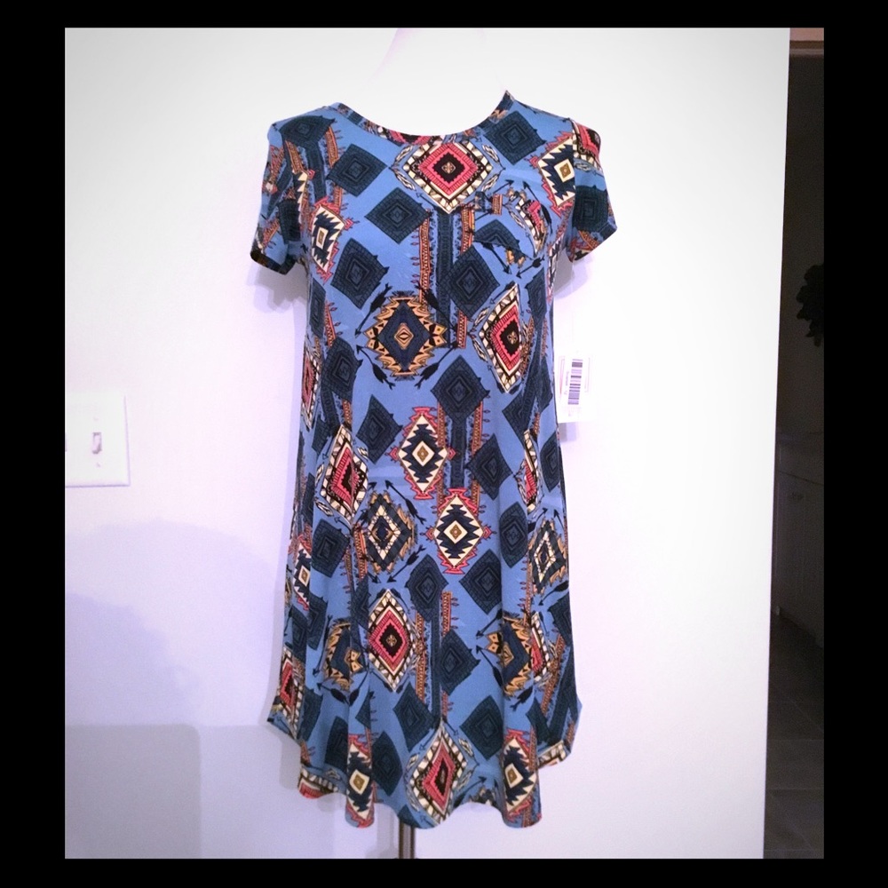 Lularoe Scarlett Aztec print size 12 NWT