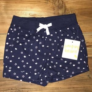 NEW Jumping Beans Blue Star Shorts