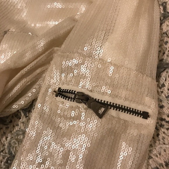 DONATED Sequin Bomber Jacket - Picture 5 of 5