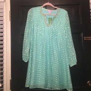 Lilly Pulitzer colby silk tunic dress
