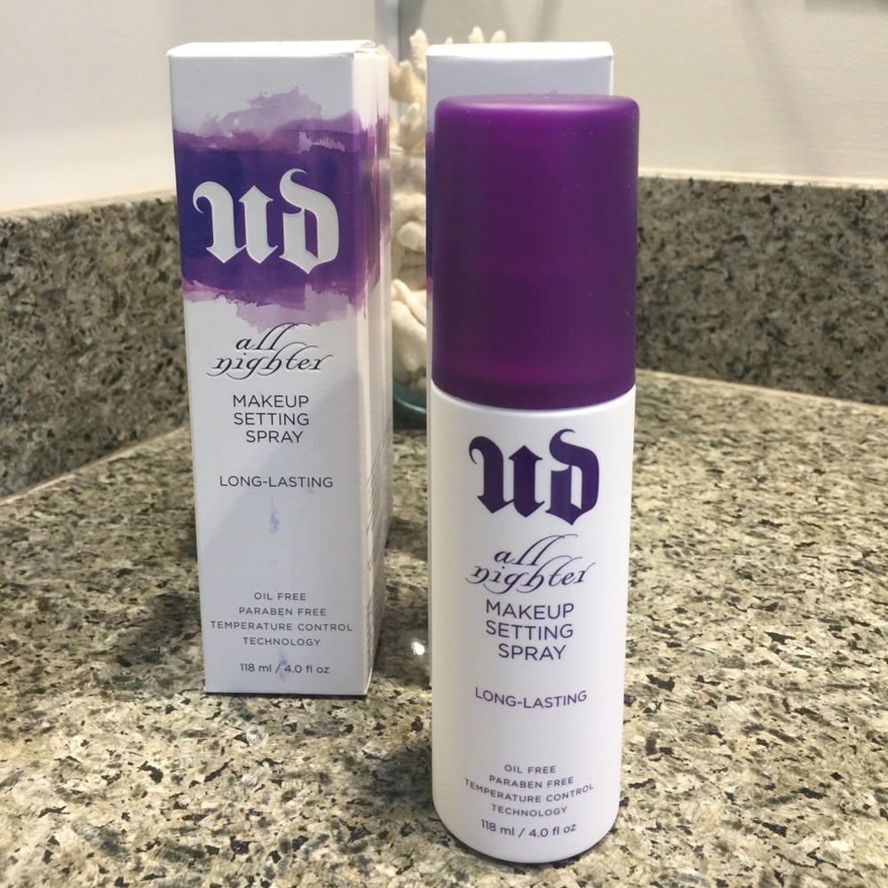 Urban Decay ALL NIGHTER & CHILL Setting Sprays