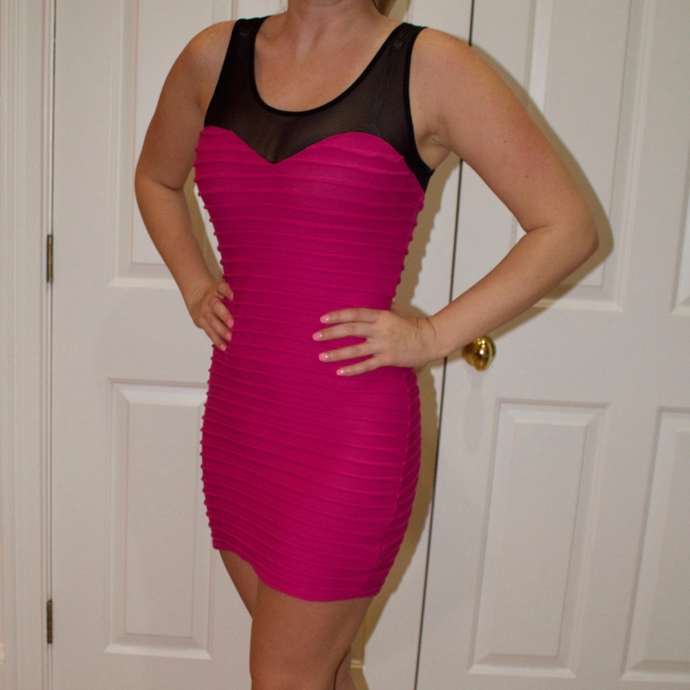 Pink BodyCon Dress