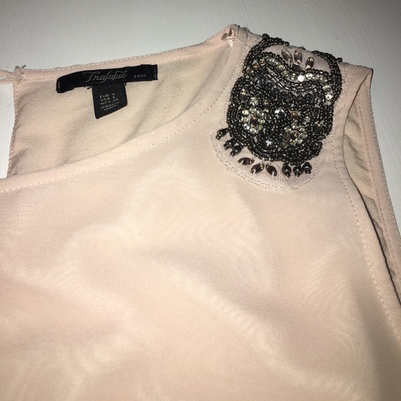 Zara Dress w. Shoulder Detail - Picture 2 of 3