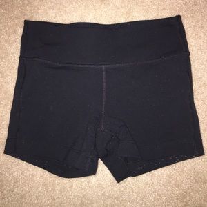 Athleta Black Spandex/Yoga Shorts