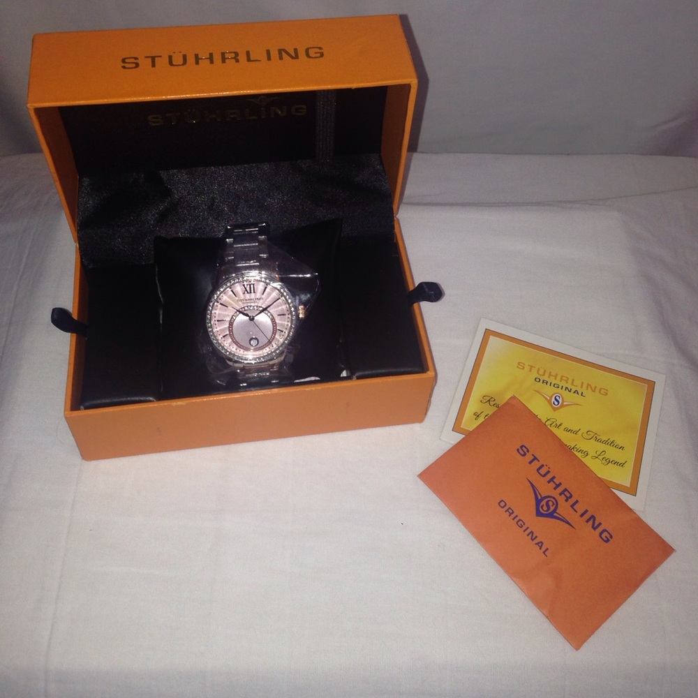 Stuhrling silver original watch