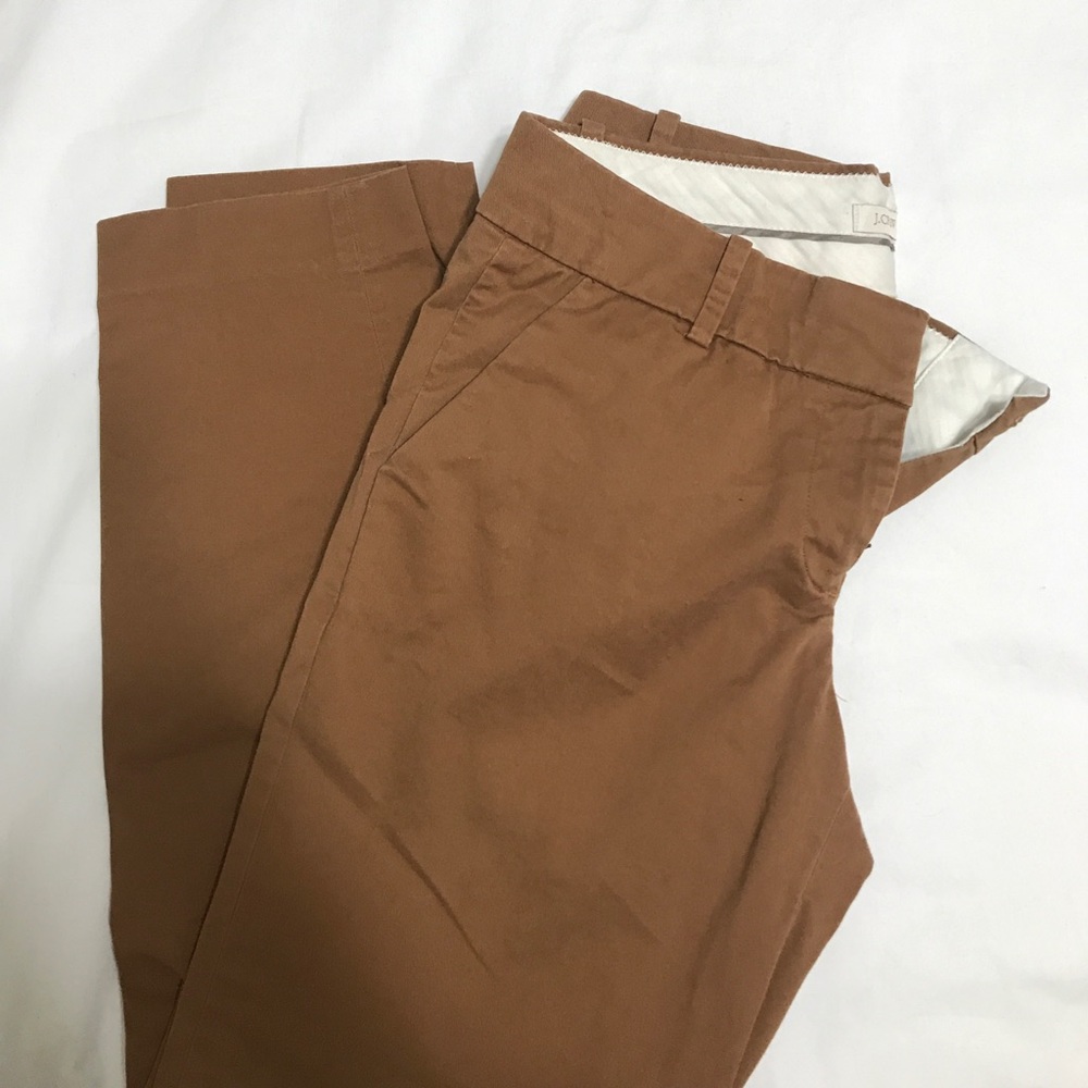 J.Crew Cognac Chinos