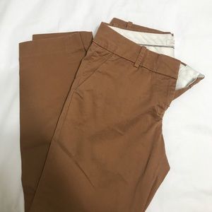 J.Crew Cognac Chinos