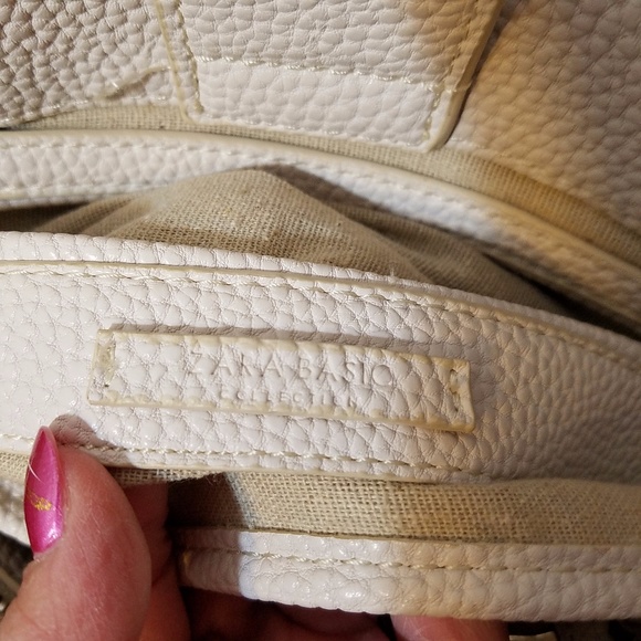 Zara Mini City White Faux Leather Satchel Bag - Picture 8 of 8