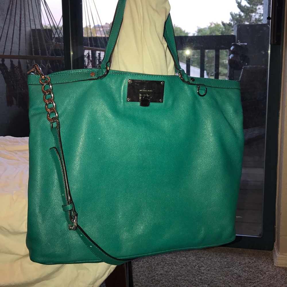 Teal Michael Kors Handbag