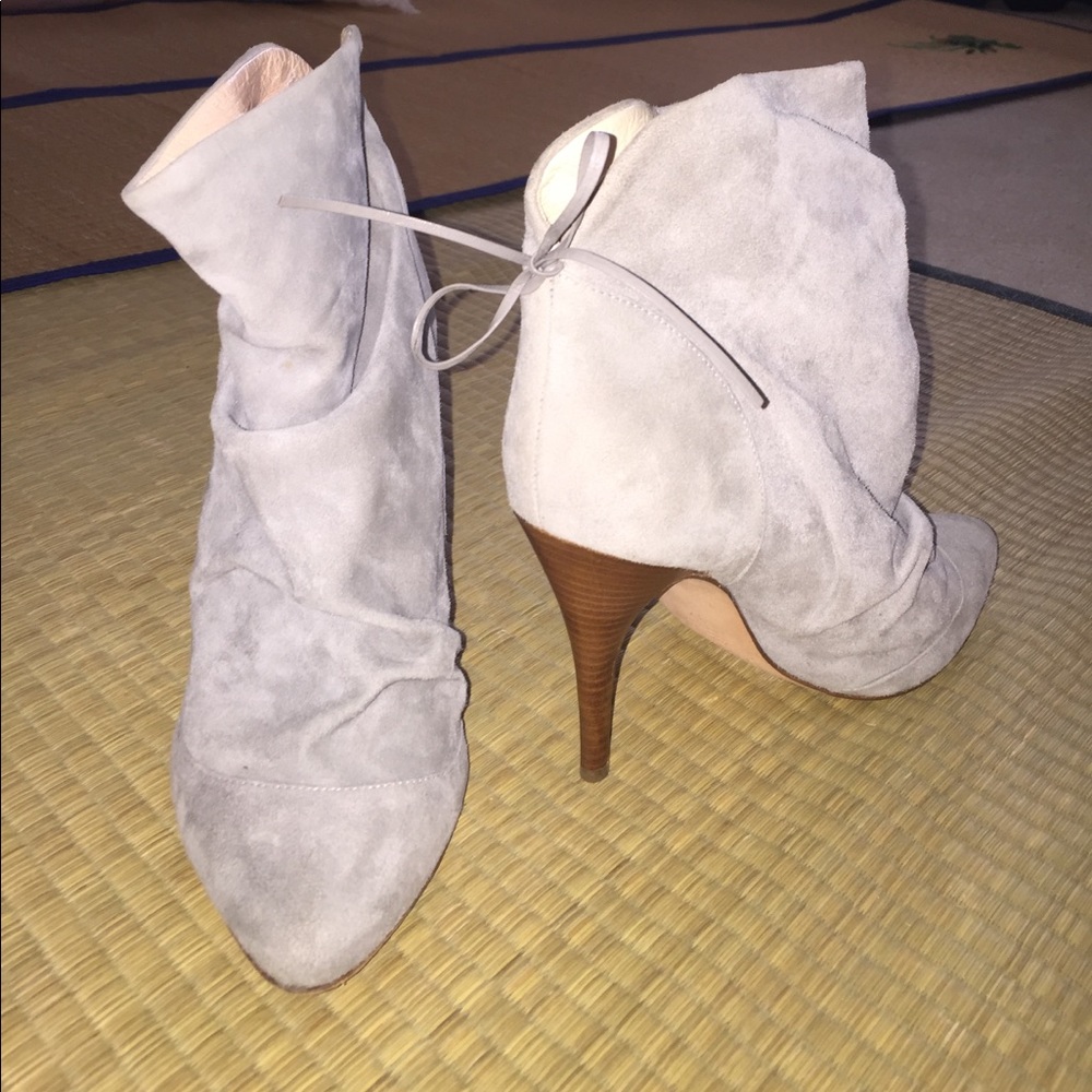 Patrizia Pepe suede slouchy bootie