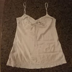 Silver Banana Republic tank