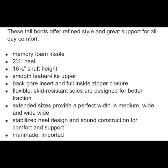 Knee High Wide Calf Boots NIB - Picture 3 of 5