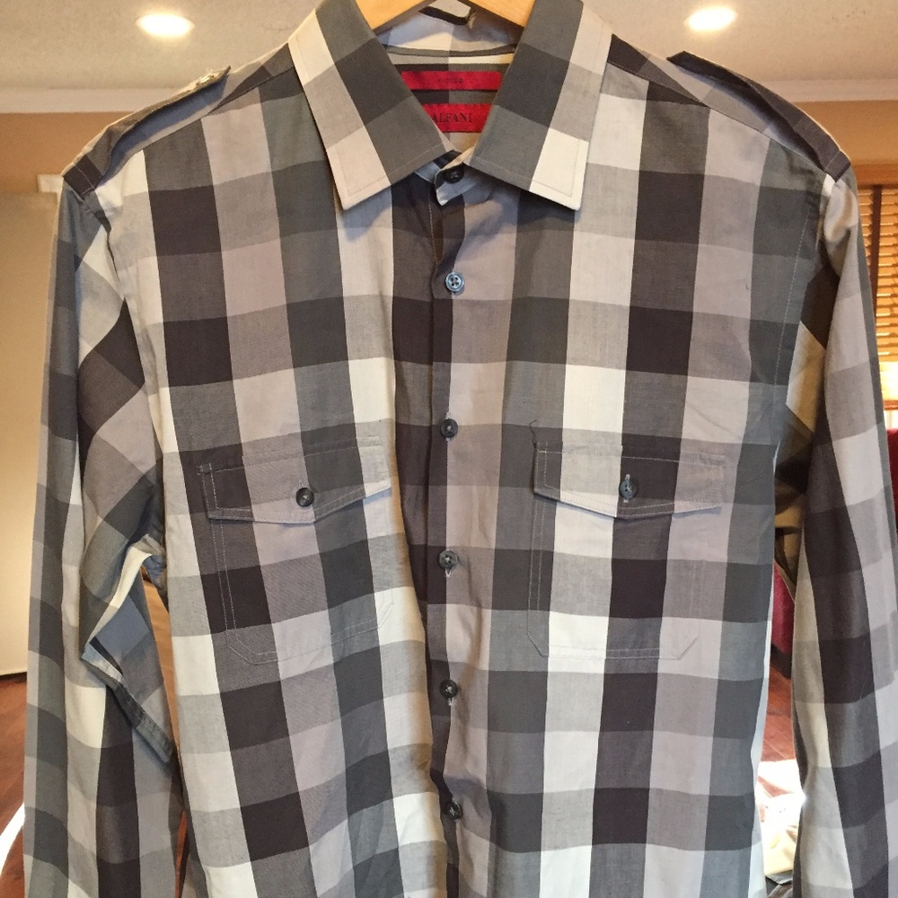 Alfani  Mens Dress Shirt
