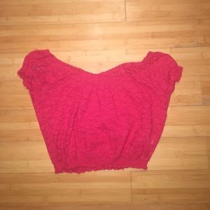 RED LACE AÉROPOSTALE TOP S/P
