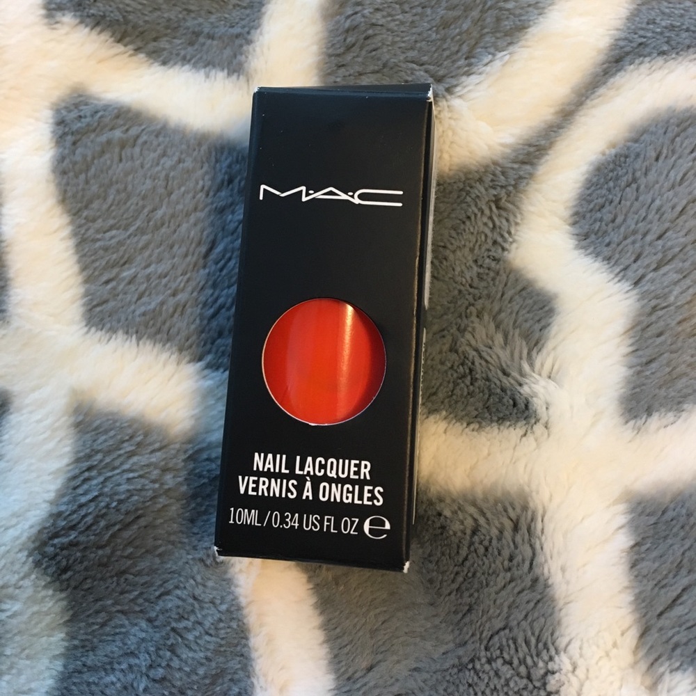 Mac Nail Lacquer, color: Morange