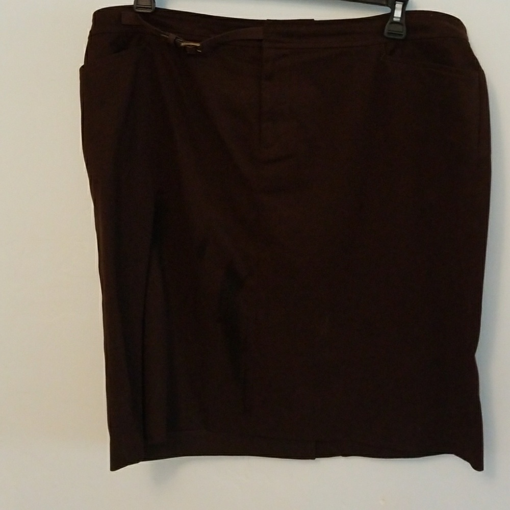 Brown skirt