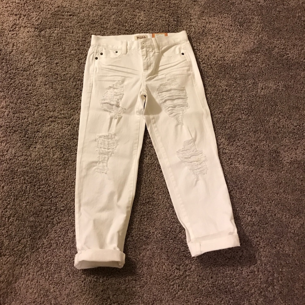 White destroyed crops