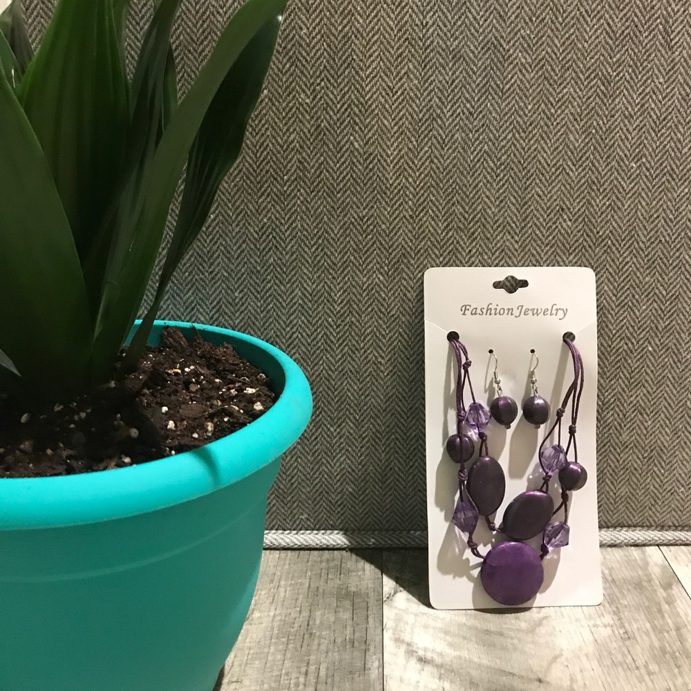 Necklace and Earrings