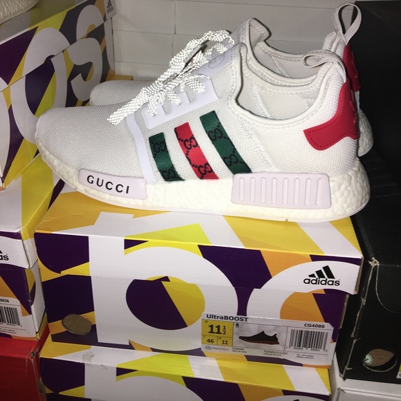 Adidas NMD Gucci custom size 11. - Picture 1 of 4