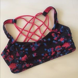 Lululemon strappy sports bra