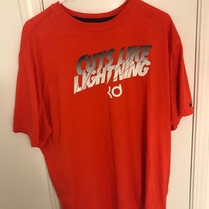 Nike KD Orange t- shirt XXL