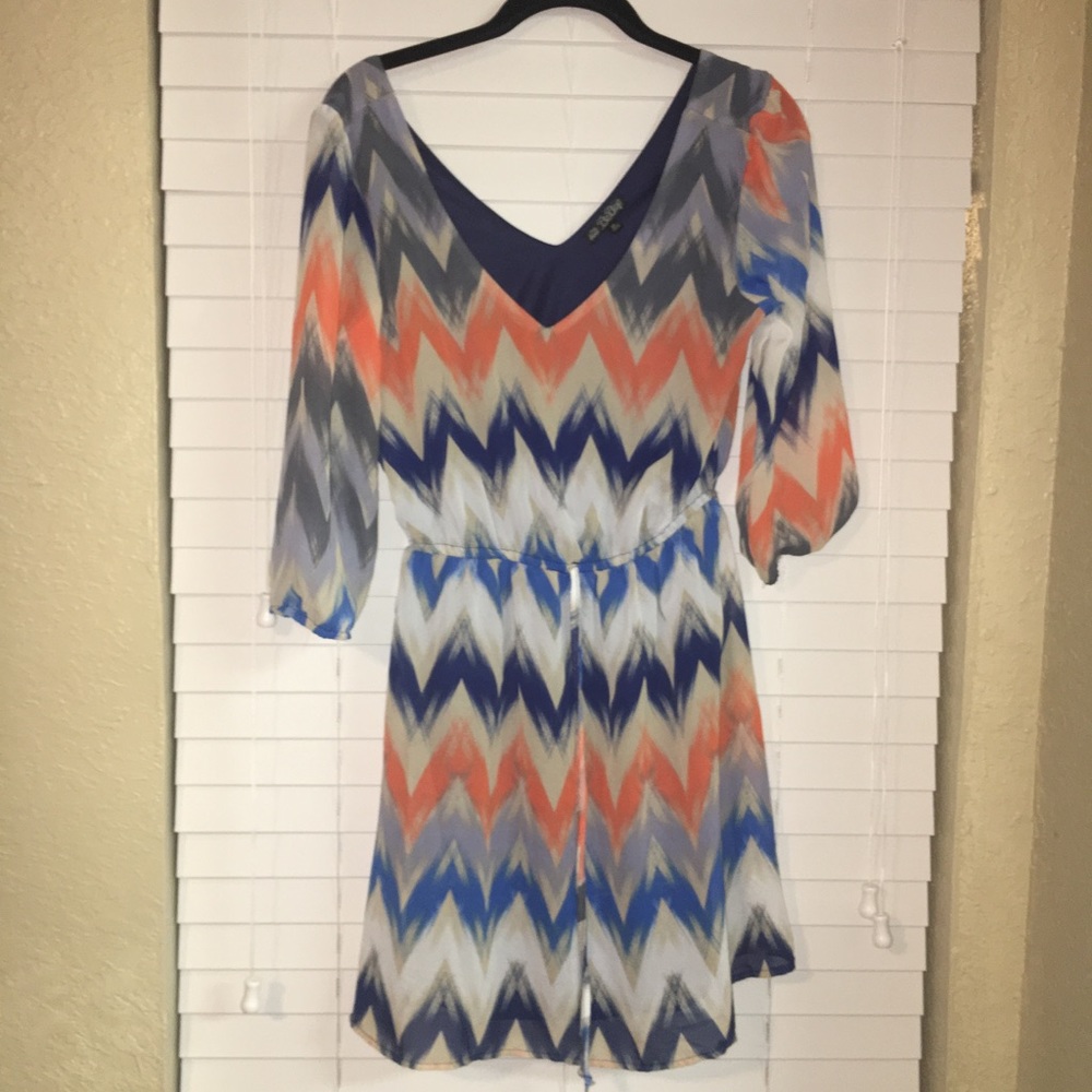Chevron BeBop dress!