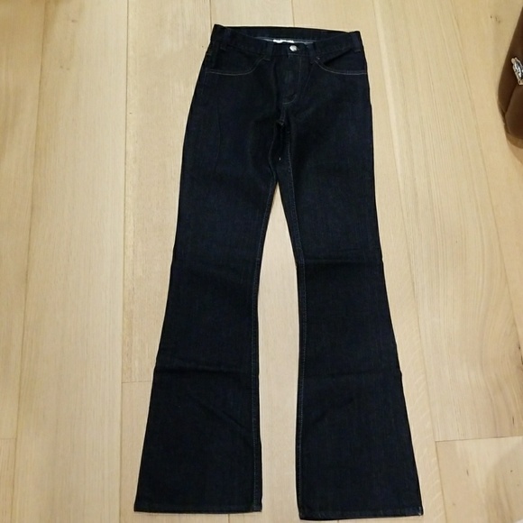 Restoration of the monarchy dark bootleg denim - Picture 1 of 4