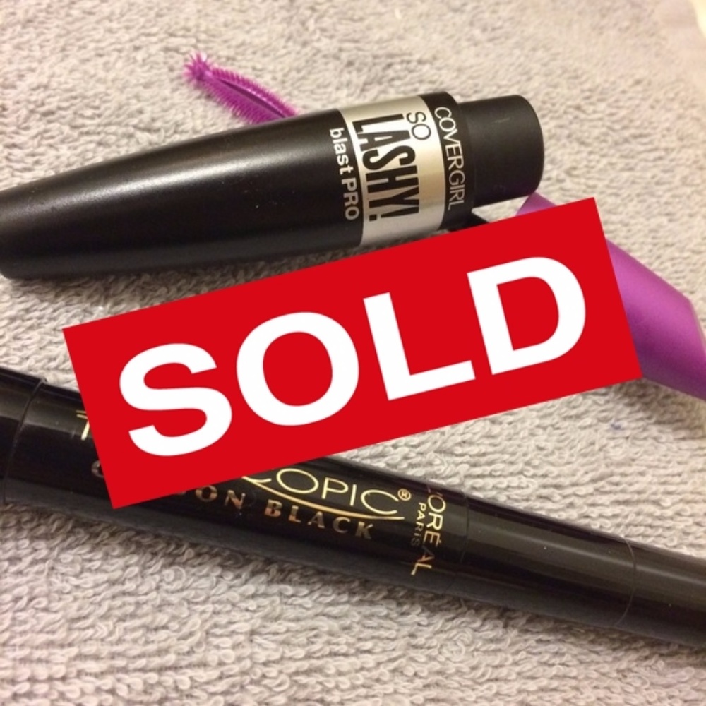 Cover Girl & L'Oréal | Black Mascara NEW