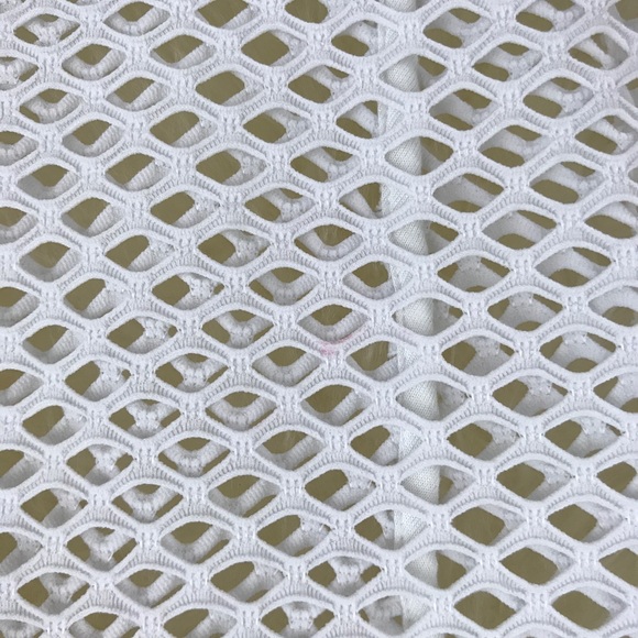 RILLER FOUNT Kate Racerback Fishnet Layering tank - Picture 6 of 6