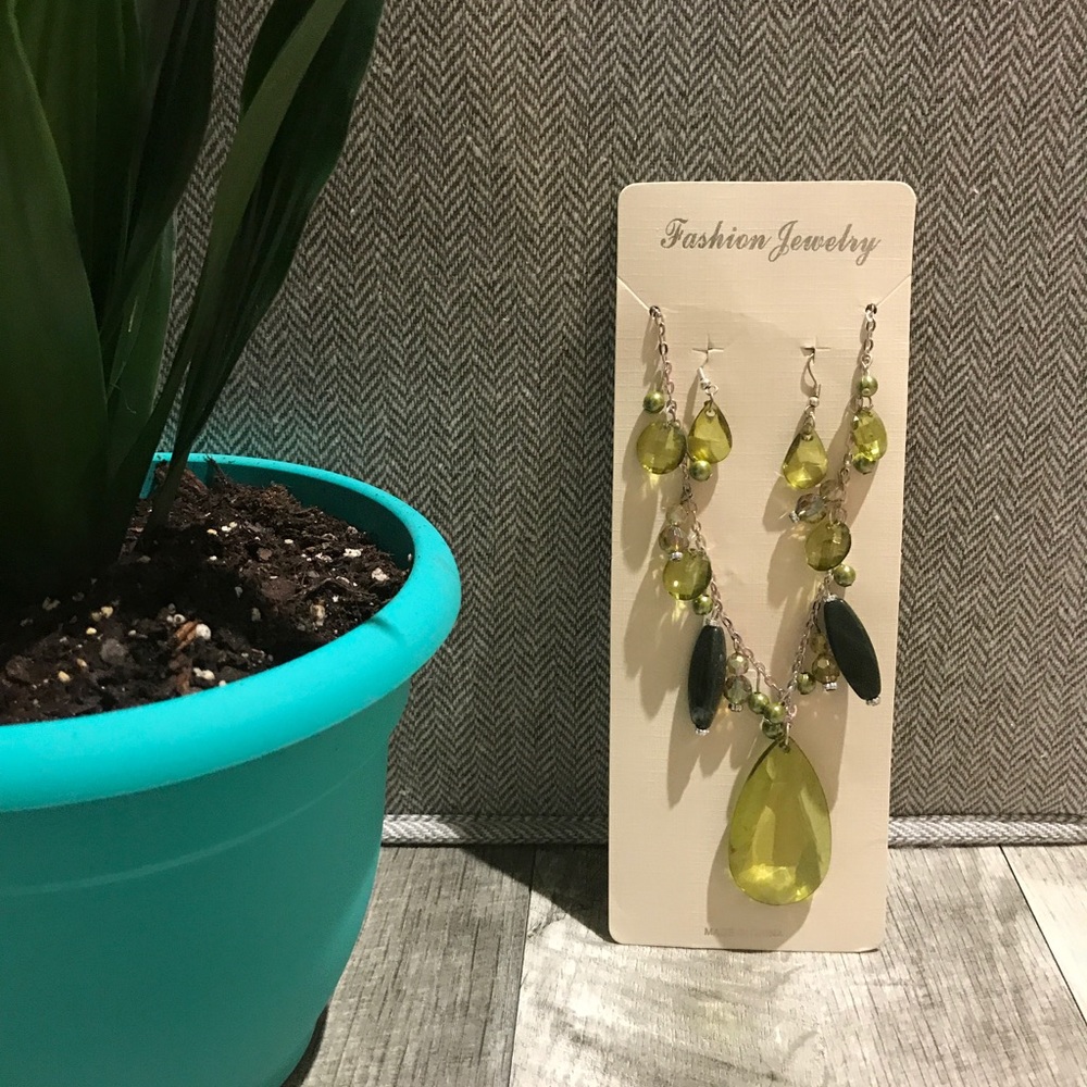 Necklace and Earrings