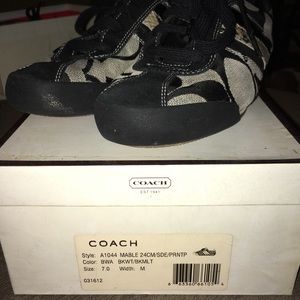 Coach Snakeskin Sneakers