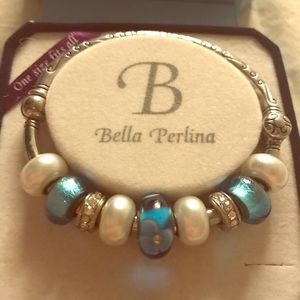 New in Box Bella Perlina Charm Bracelet