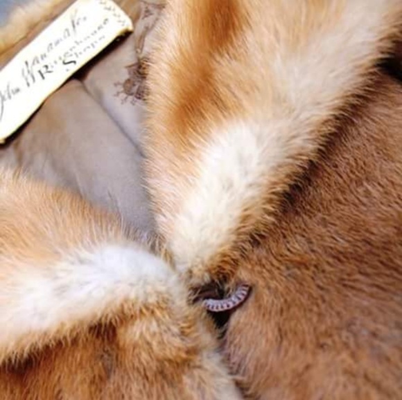 Vintage Blonde Mink Fur Coat John Wanamaker Shops - Picture 2 of 7