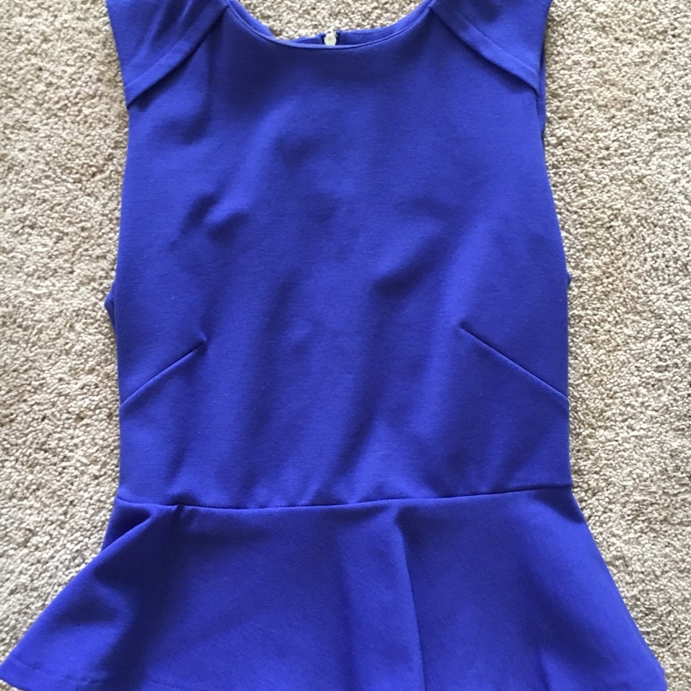 Peplum top