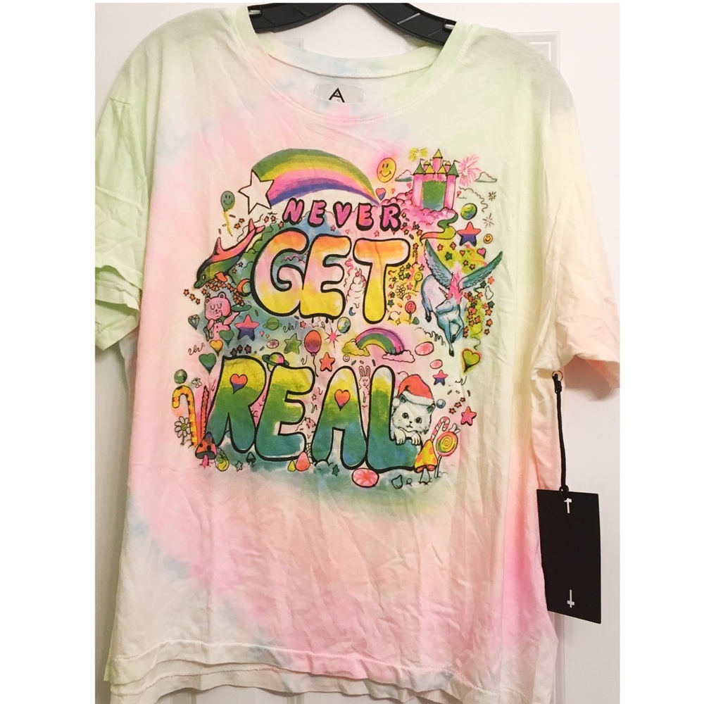UNIF NWT Never get real tee shirt size Medium