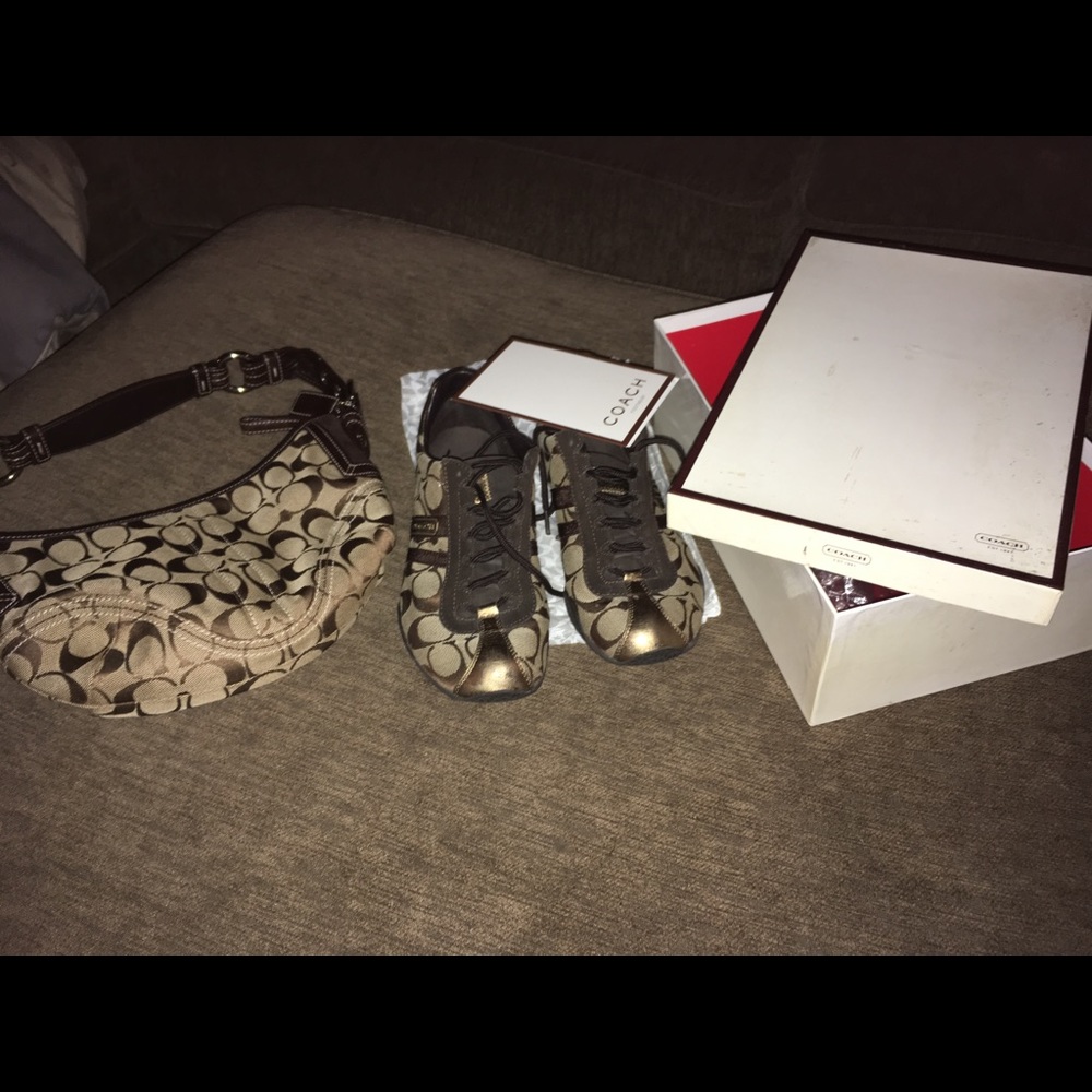 Coach Sneakers that have matching purse - Picture 3 of 3
