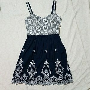 Navy summer dress