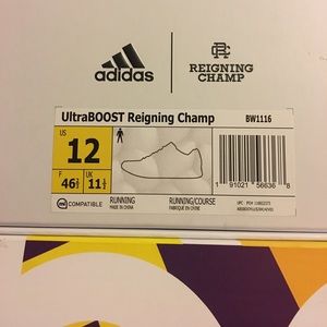Adidas Ultra Boost Reigning Champ. Size 12.