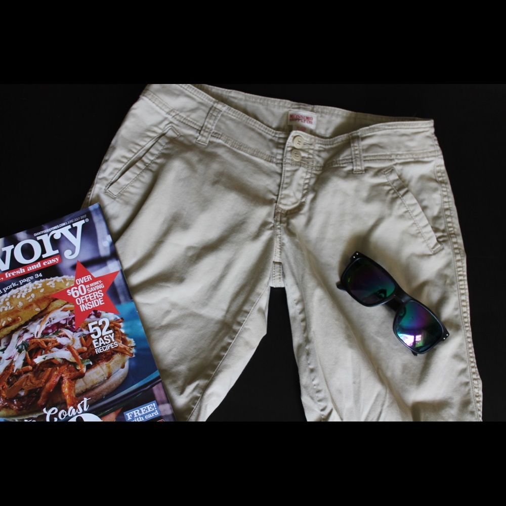 Mossimo Supply Co. Khaki Bermuda
