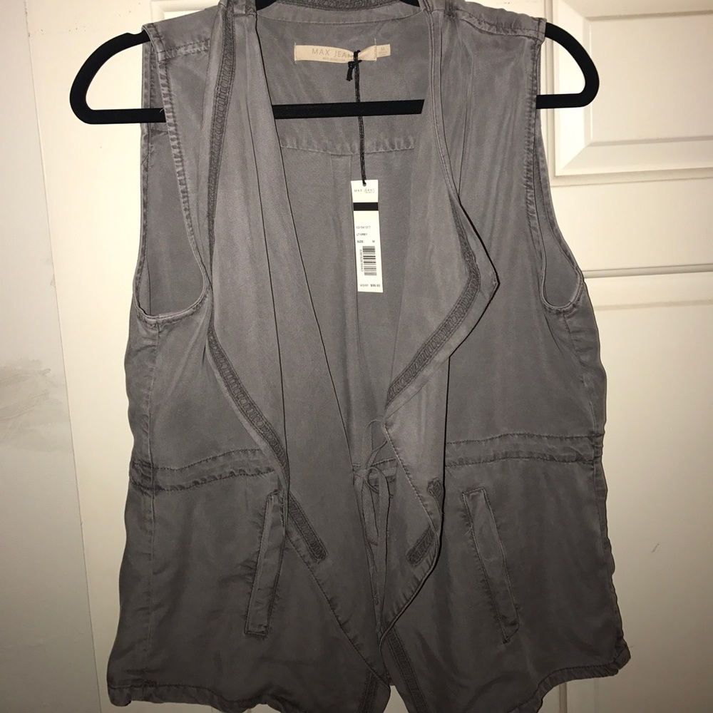 Max Jeans Grey Vest