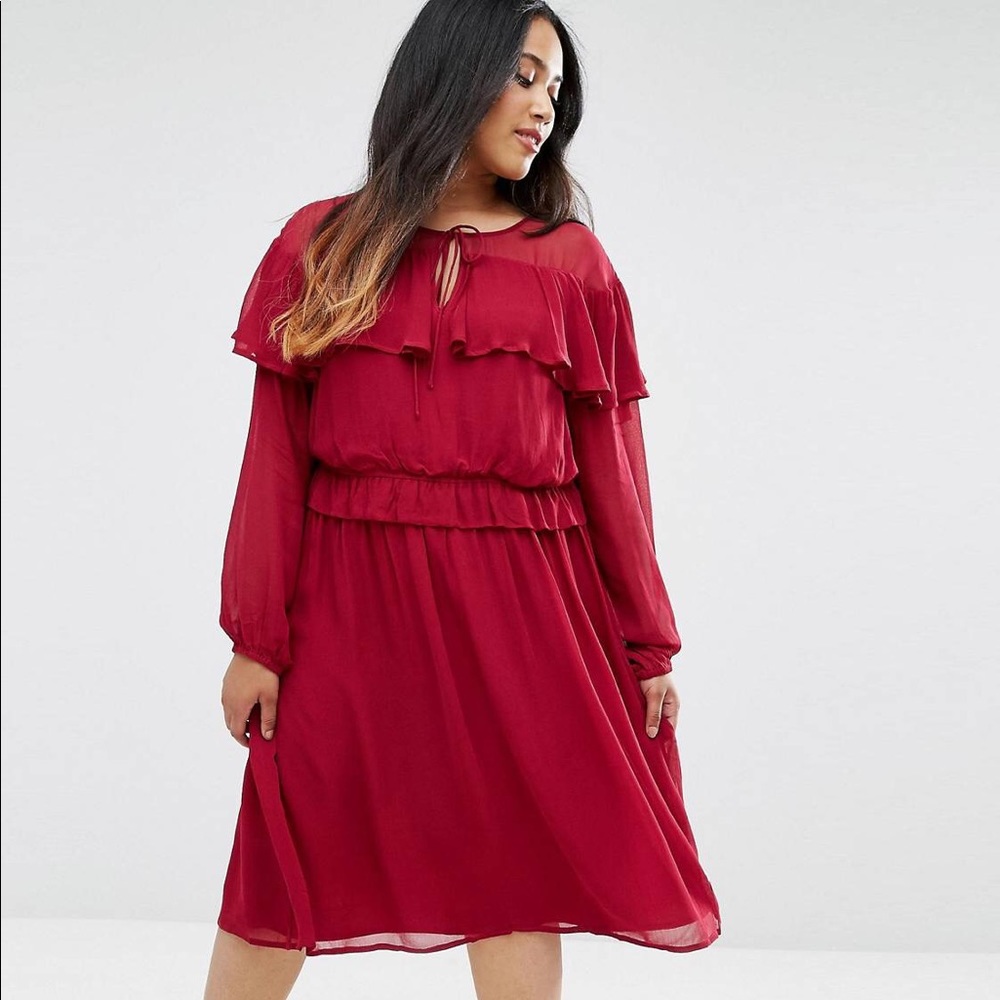 ASOS Curve Skater Dress
