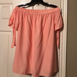 Off the shoulder blouse