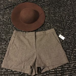 Gap wool shorts size 12R new with tag grey