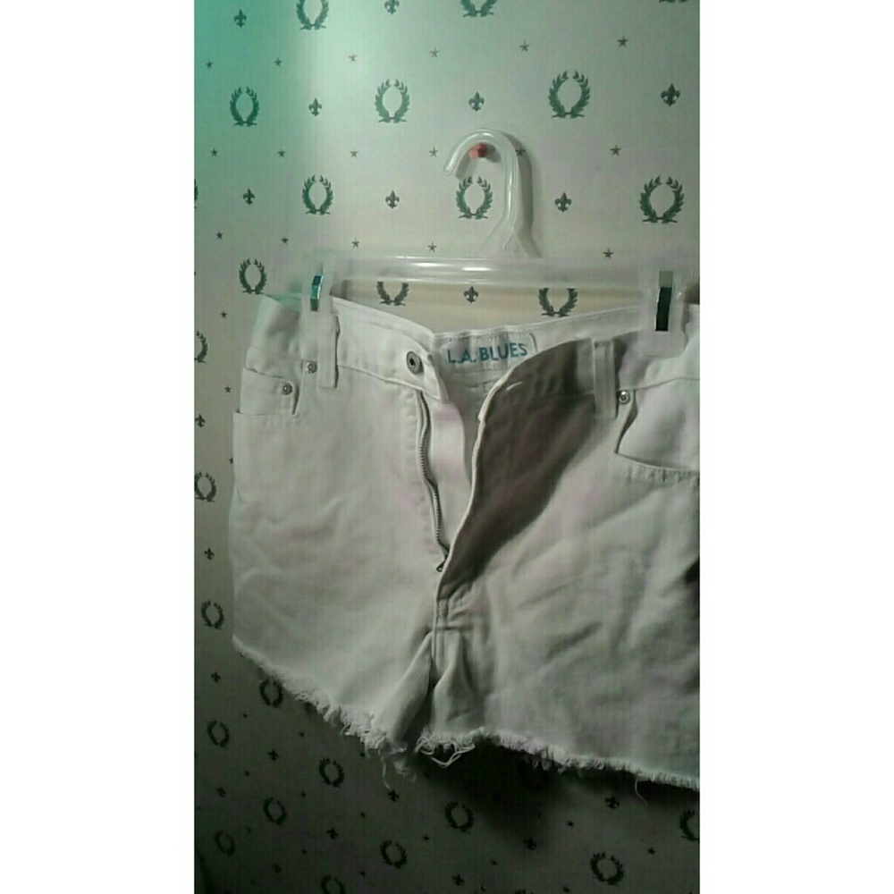 L.A. Blues high-waisted shorts