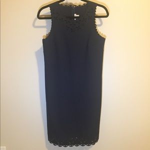 J Crew scalloped dress