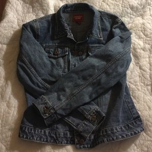 Guess jean jacket large