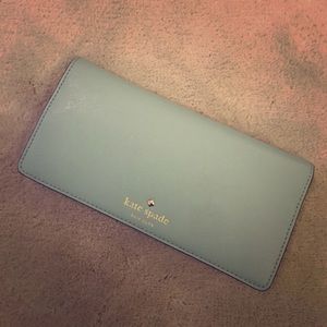 Kate Spade large purse Tiffany blue