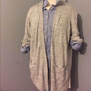 GAP open front cardigan