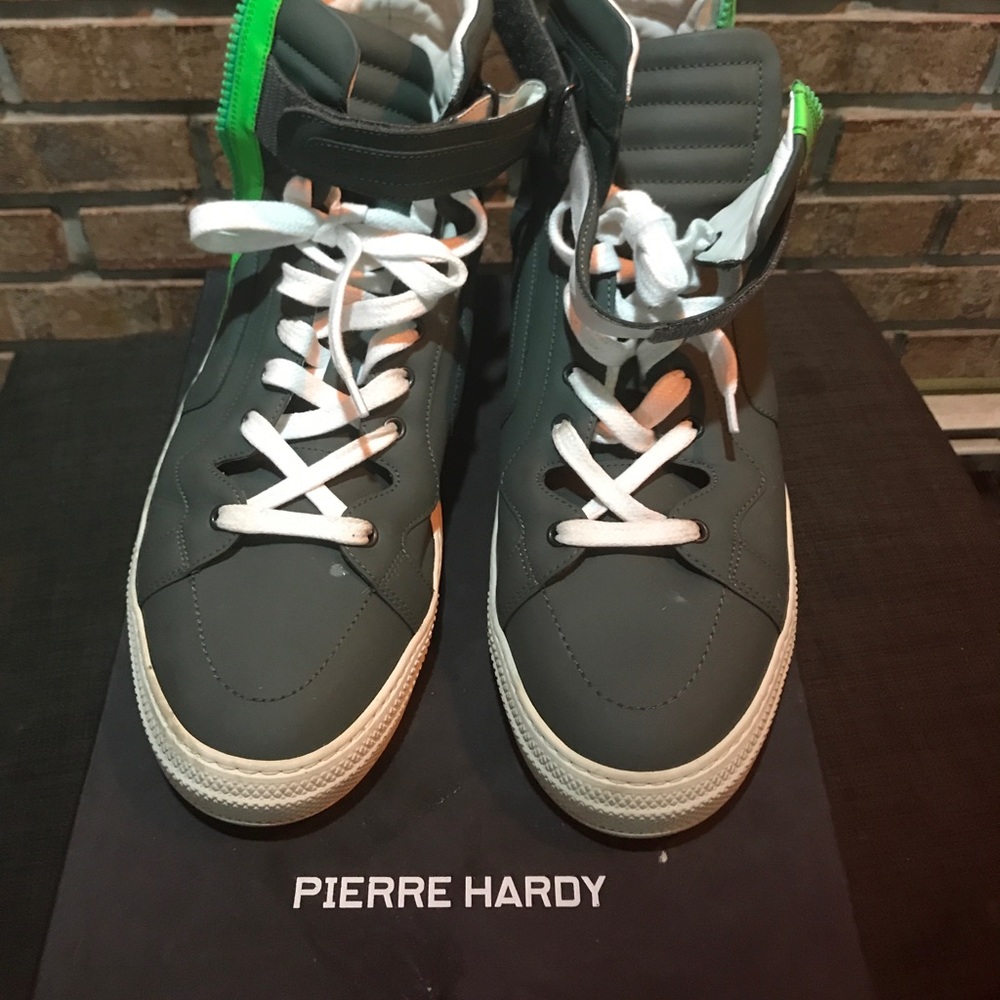 Authentic Pierre hardy high top sneakers
